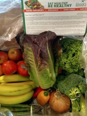 Just received our 2 boxes today, and the romaine lettuce is from a known source - 2 thumbs up!