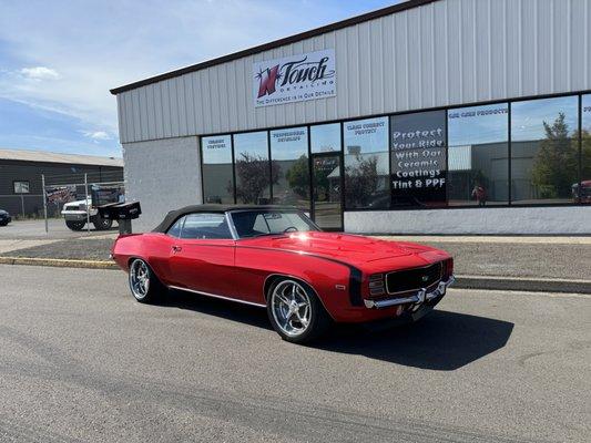 '67 camaro with 7 year ceramic coating on every surface