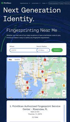 Now offering livescan fingerprinting and background checks. We are an authorized PrintScan site