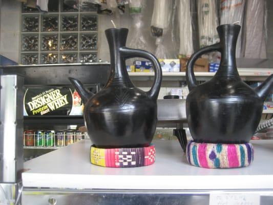 jebena - traditional clay pot for brewing coffee