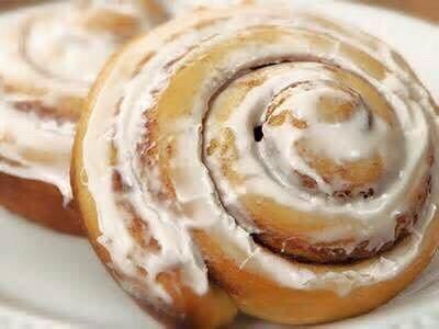 Fresh cinnamon rolls everyday!