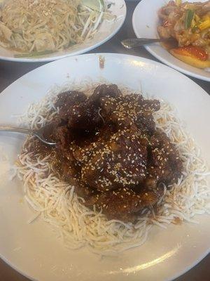 Sesame beef