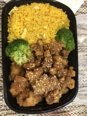 Sesame chicken