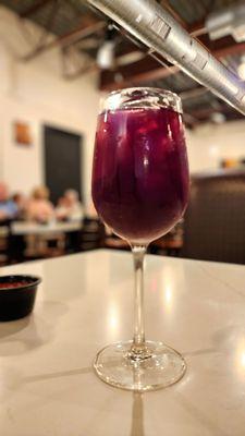 Sangria, good flavor, not too sweet