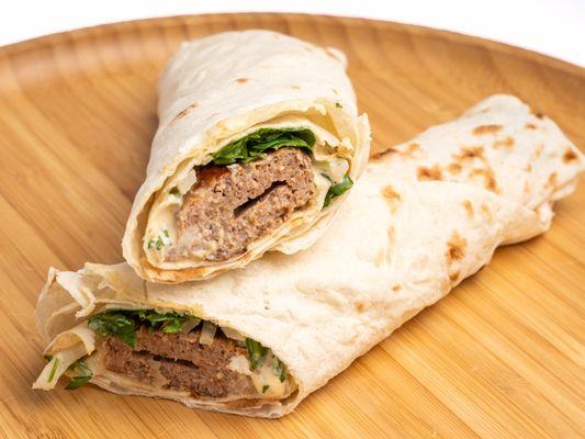 Beef Lule Kebob Wrap