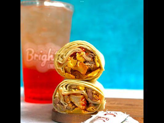 Breakfast Burritos served all day!