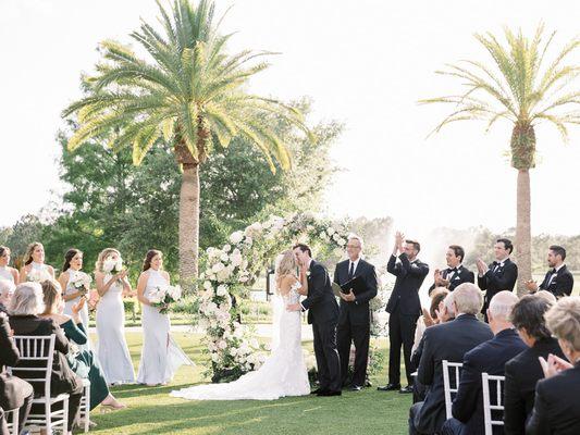 Kelley & John's Perfect Florida Wedding - Read more on our blog!