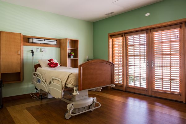 Capital Caring Health Adler Center for Caring on the Van Metre Campus Patient Room