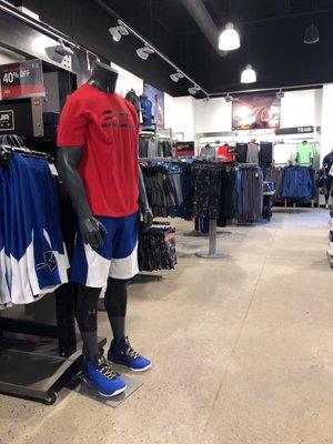 Men's section