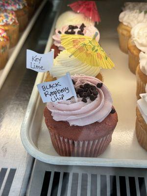 Black Raspberry Chip Jumbo Cupcake