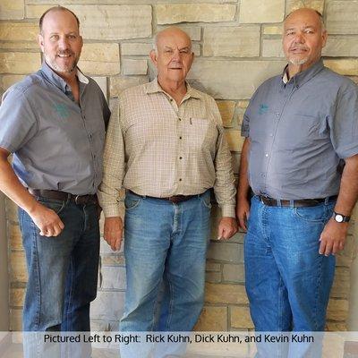 Rick Kuhn, Dick Kuhn and Kevin Kuhn