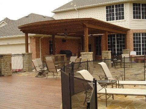 We do decks and arbors too!