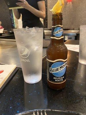 Water and Blue Moon