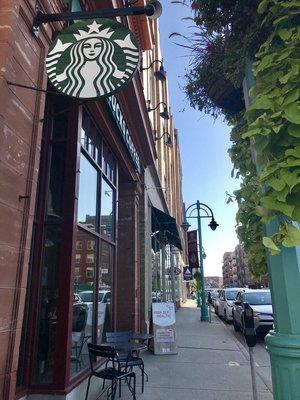 Starbucks on water st. Morning coffee