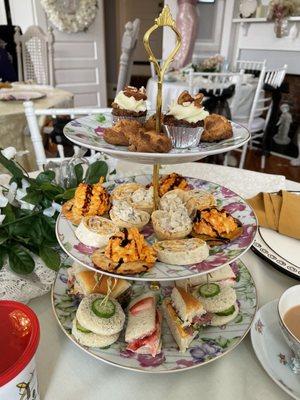 High tea tray