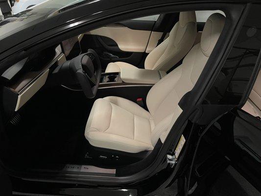 Ceramic coated seats and carpet!