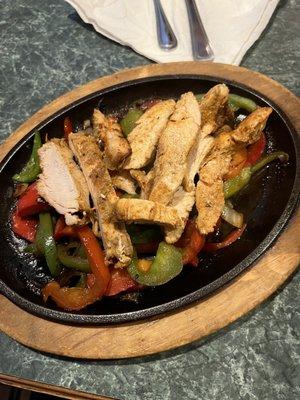 Sizzling Fajitas (Chicken)