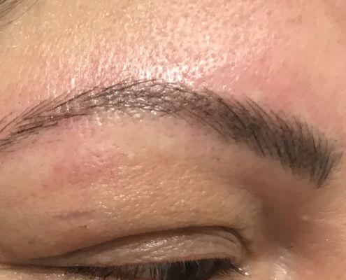 Even sensitive skin loves microblading.