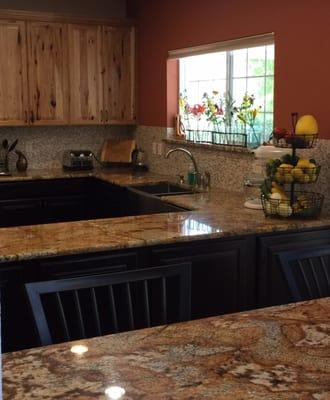 We love the Lapidus colors in the kitchen. Thanks Jeri for making this process easy.