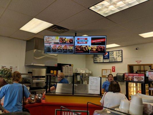 Pizza, Fried food & Subs