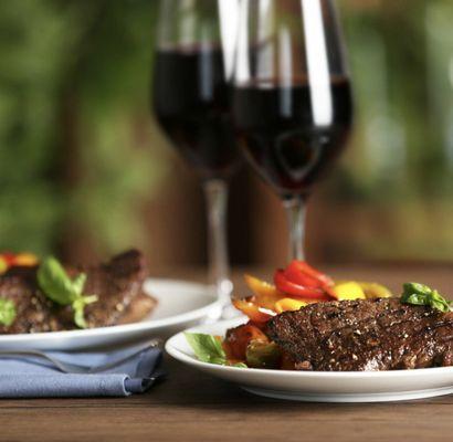 What is better than a quality wine with your steak?