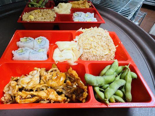 Kid Chicken Teriyaki Bento Box.