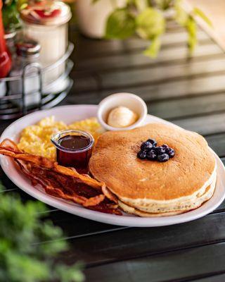 Blueberry Pancake Combo