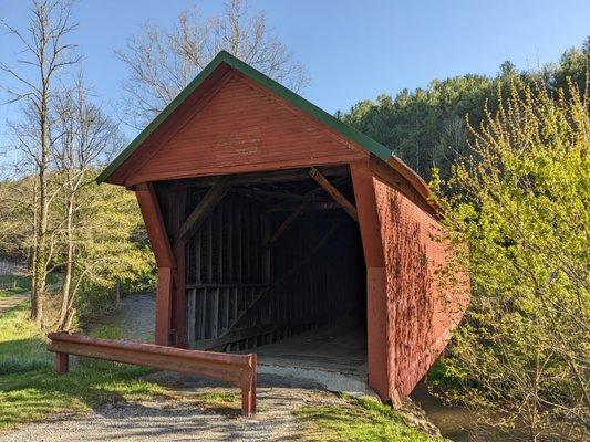 Link Farm Covered Bridge, Newport