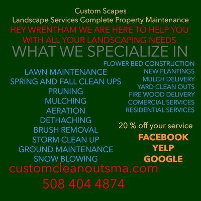 What Services we offer