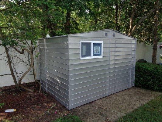 Backyard Shed 10 x 7 with a window