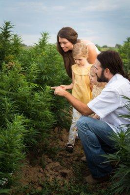 As parents of two young children, our founders are motivated to ensure that Moon Mother Hemp Company provides clean & sustainable products.