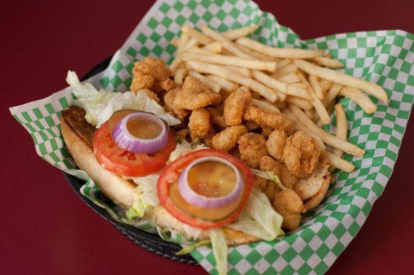 A good, old-fashioned shrimp po'boy from Wintzell's never fails.