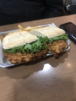 Pork Tenderloin Sandwich