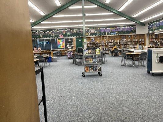 Moore Middle School Library