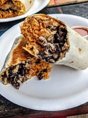 Chicken Papaya Burrito