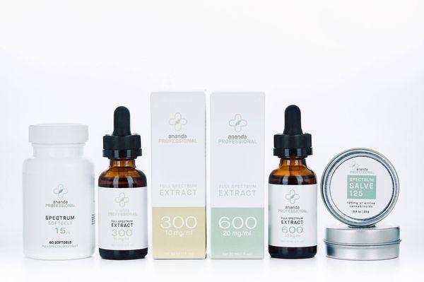 We carry pharmaceutical grade, full-spectrum CBD products.  Talk to one of our specialists to help determine which product is best for you.