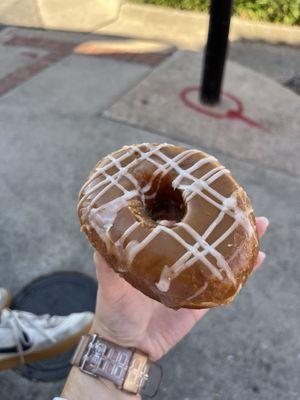 Espresso Glaze Doughnut