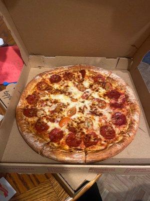 Pepperoni Pizza  extra cheese