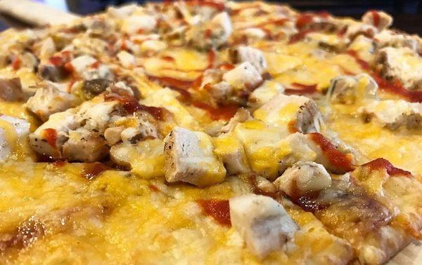 October 6th Day 2 #15DayPizzaChallenge..BBQ Chicken Flatbread Pizza