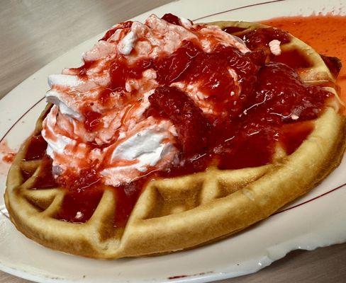 Strawberry Waffle (special)