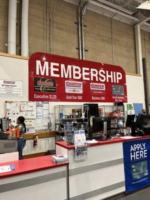 Costco membership costs