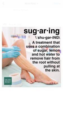 Don't like wax. Try sugaring it a natural way to get rid of unwanted hair .