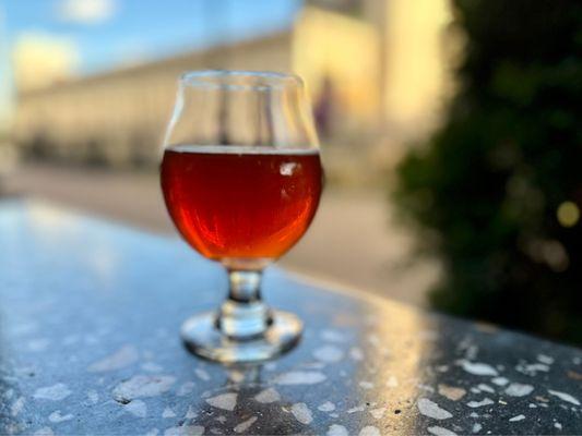 A great beer with a great view!