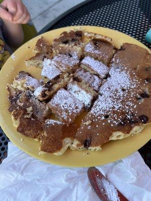 Chocolate chip pancake