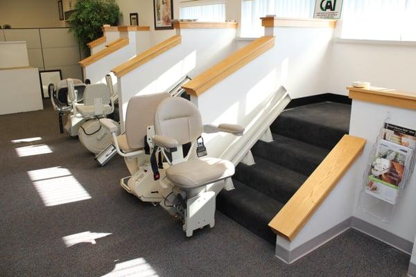 stairlift displays-Manassas, Richmond and Norfolk