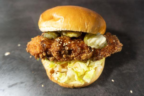 Chicken Katsu Burger.