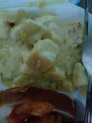 Old potato salad....yuk...