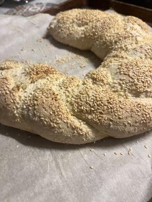 Semolina bread