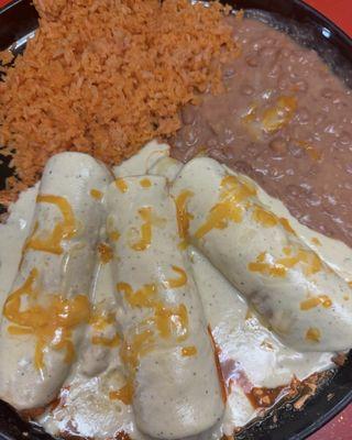 enchilada ala crema