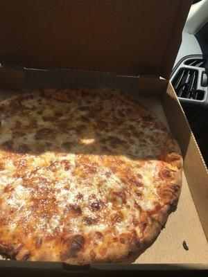 Large cheese pizza